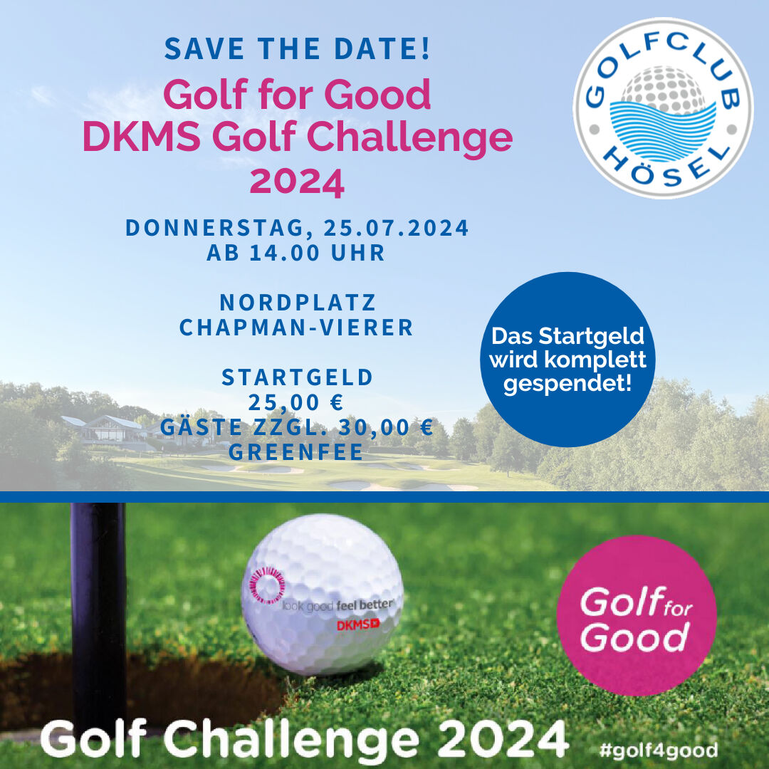 DKMS Golf Challenge 2024 am 25.07.2024 im GC Hösel